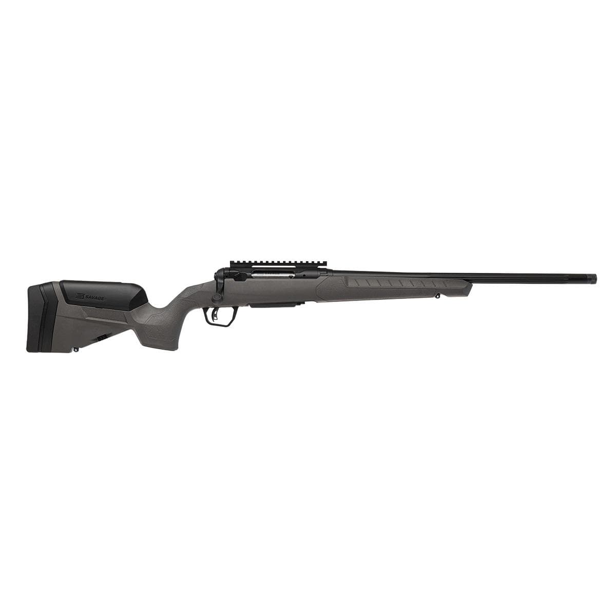 Savage 110 Trail Blazer Rifle 300 Win MAG 3RD Capacity 22" Threaded Fluted Barrel Flat Dark Gray Stock