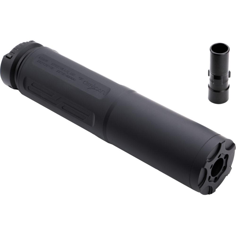 CMMG Defcan 45 Direct Thread Suppressor .45 ACP .578X28 Black with HUB Adaptor