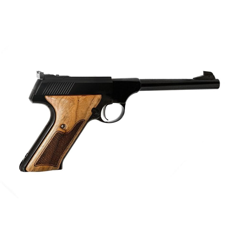 Standard .22 Semi-Automatic Handgun .22 LR 10RD Magazine 6.625" Barrel Black with Wood Grips