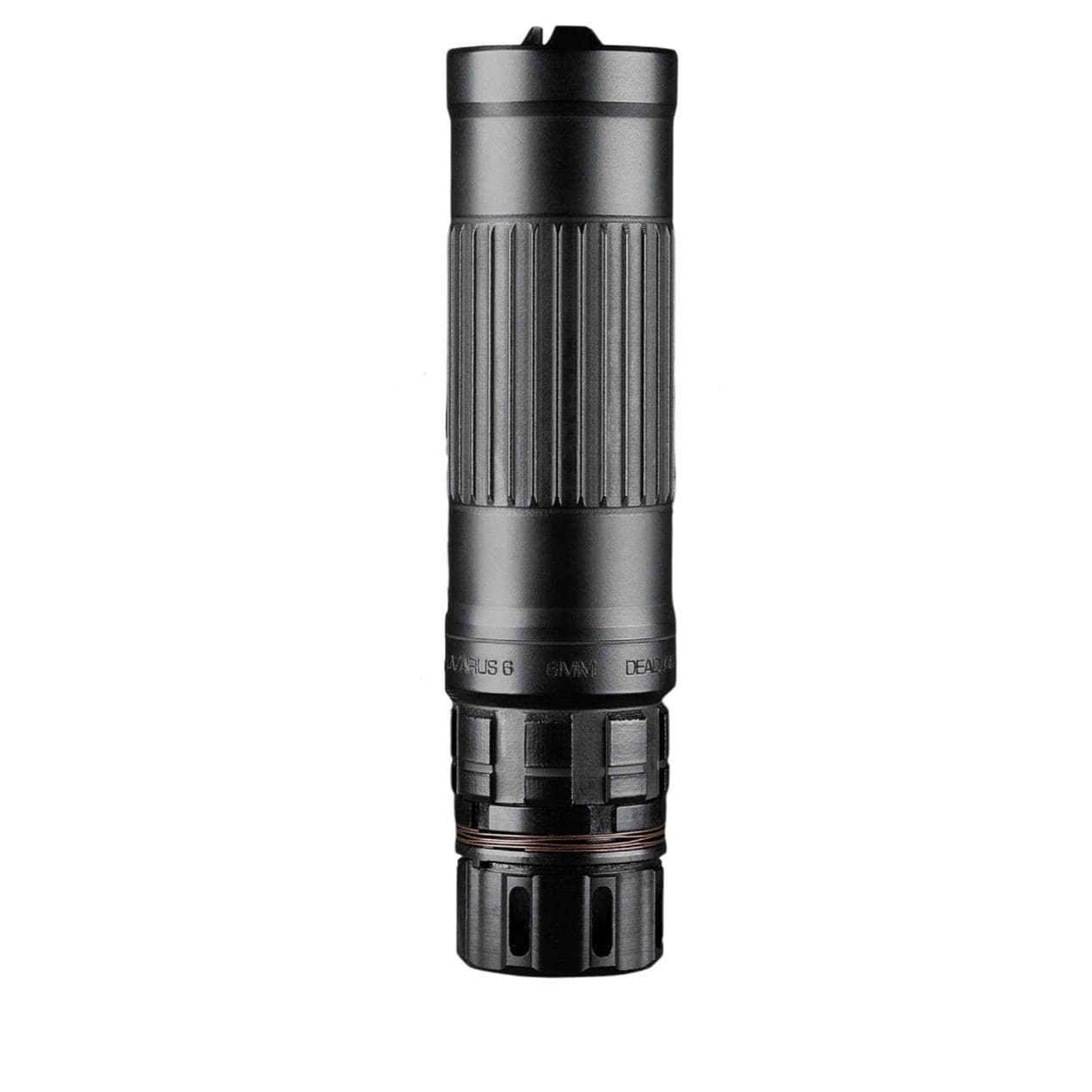 Dead Air Lazarus 6 Xeno 3 Prong Suppressor 6MM 1/2-28 Thread Black