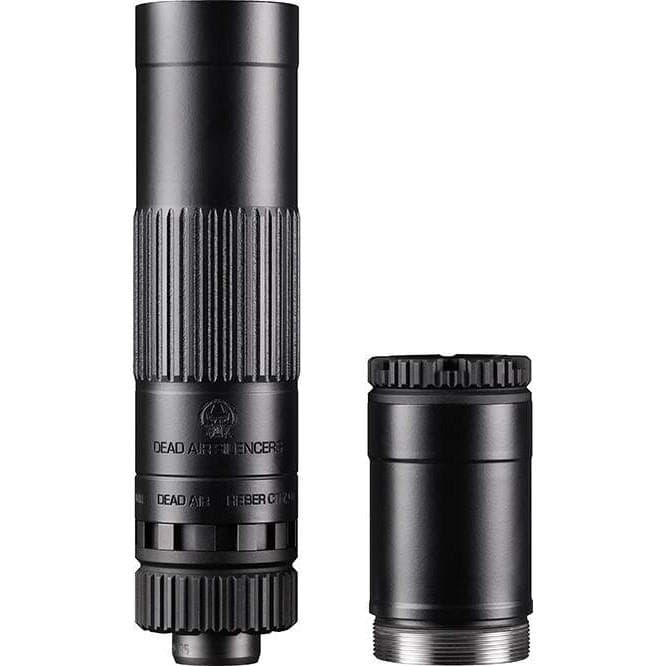 Dead Air Mojave 9 Modular Silencer 9MM Luger 1/2-28 Piston Black