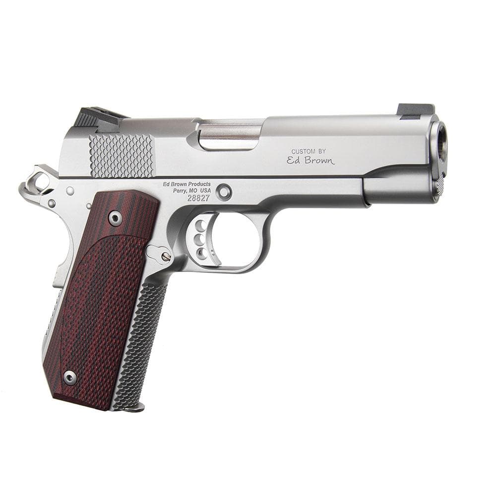 Ed Brown Kobra Carry Stainless Handgun .45 Auto 7RD Magazine 4.25" Barrel Thumb Safety