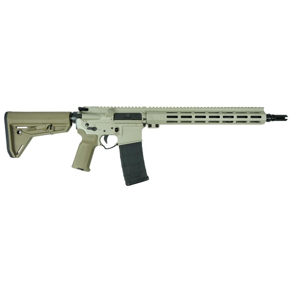 APF Volunteer "Sand Cerakote" Rifle 5.56MM 30RD Magazine 14.5" Pinned and Welded Barrel