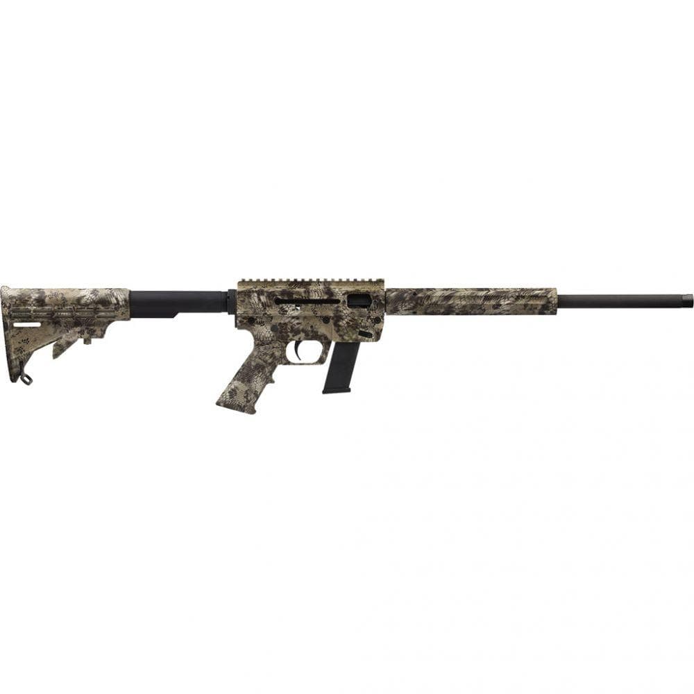 Just Right Carbine Gen 3 Rifle 9MM Luger 17/Rd Glock Magazine 17" Threaded Barrel Kryptek