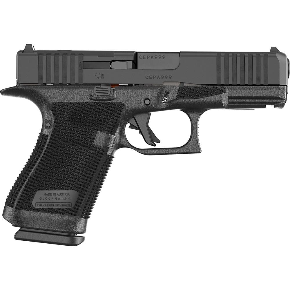 Glock 19 Gen 6 Handgun 9MM Luger 15RD Magazines (3) 4.02" Barrel Black Austria