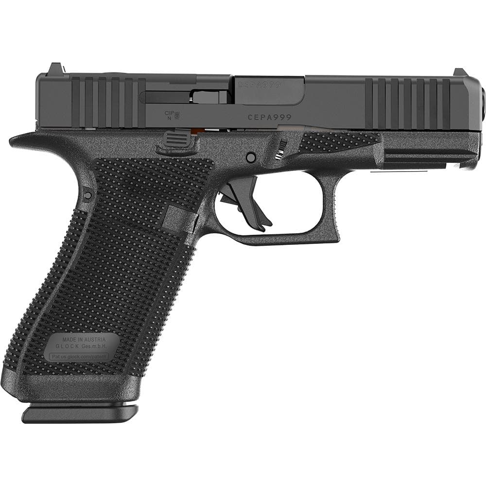 Glock 45 Gen 6 Handgun 9MM Luger 17RD Magazines(3) 4.02" Barrel Black USA Made