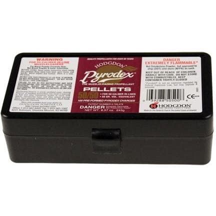 Hodgdon Pyrodex .50 Cal 50 Gr Pellets 100/Ct