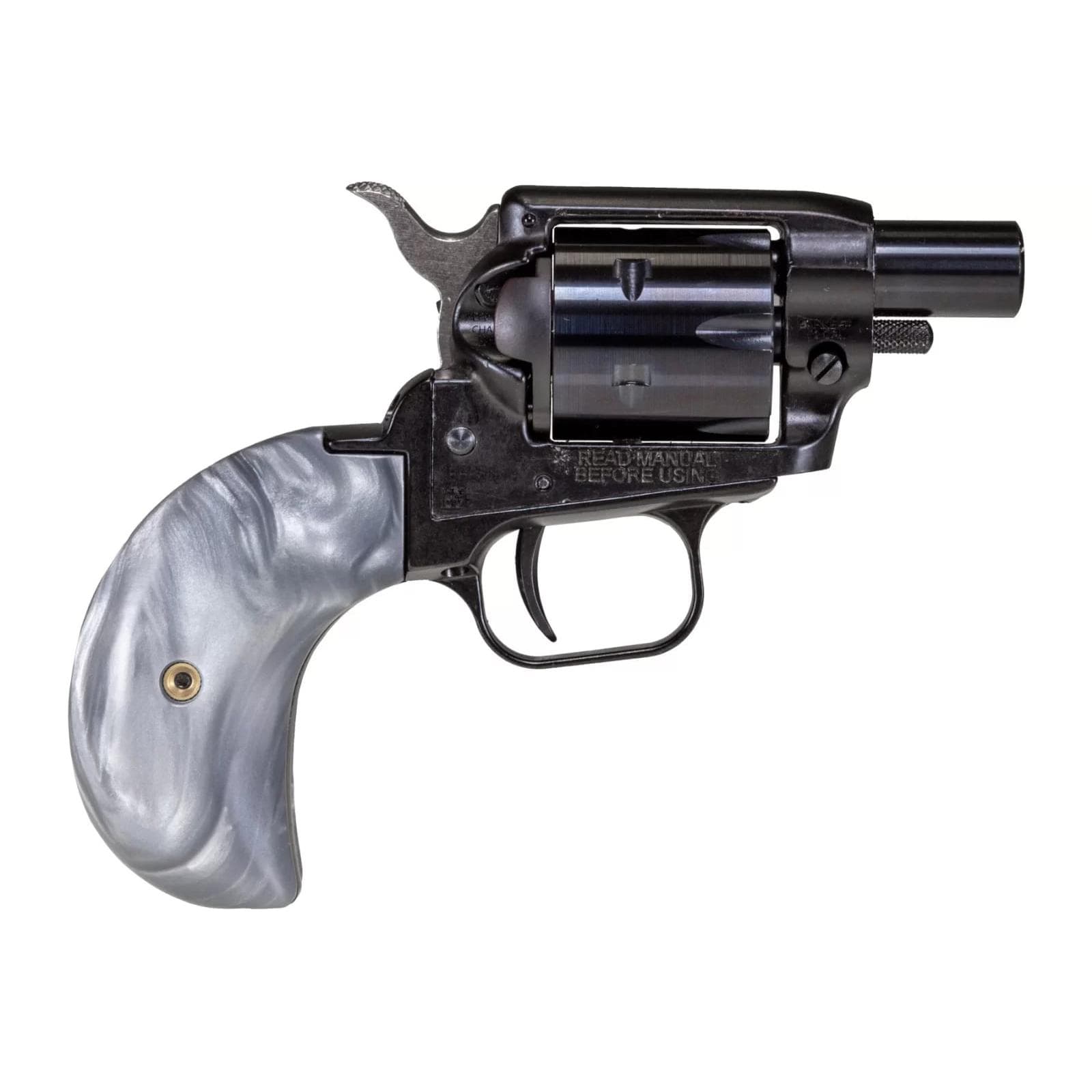 Heritage Barkeep Boot Gray Pearl Handgun 22 LR 6RD Magazine 1.68" Barrel Gray