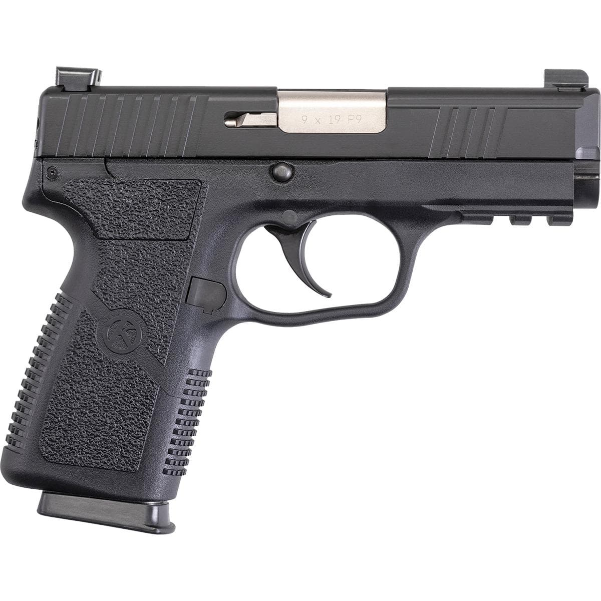 Kahr P9-2 Handgun 9MM Luger 7RD Magazines (2) 3.6" Barrel Black with Truglo Night Sights