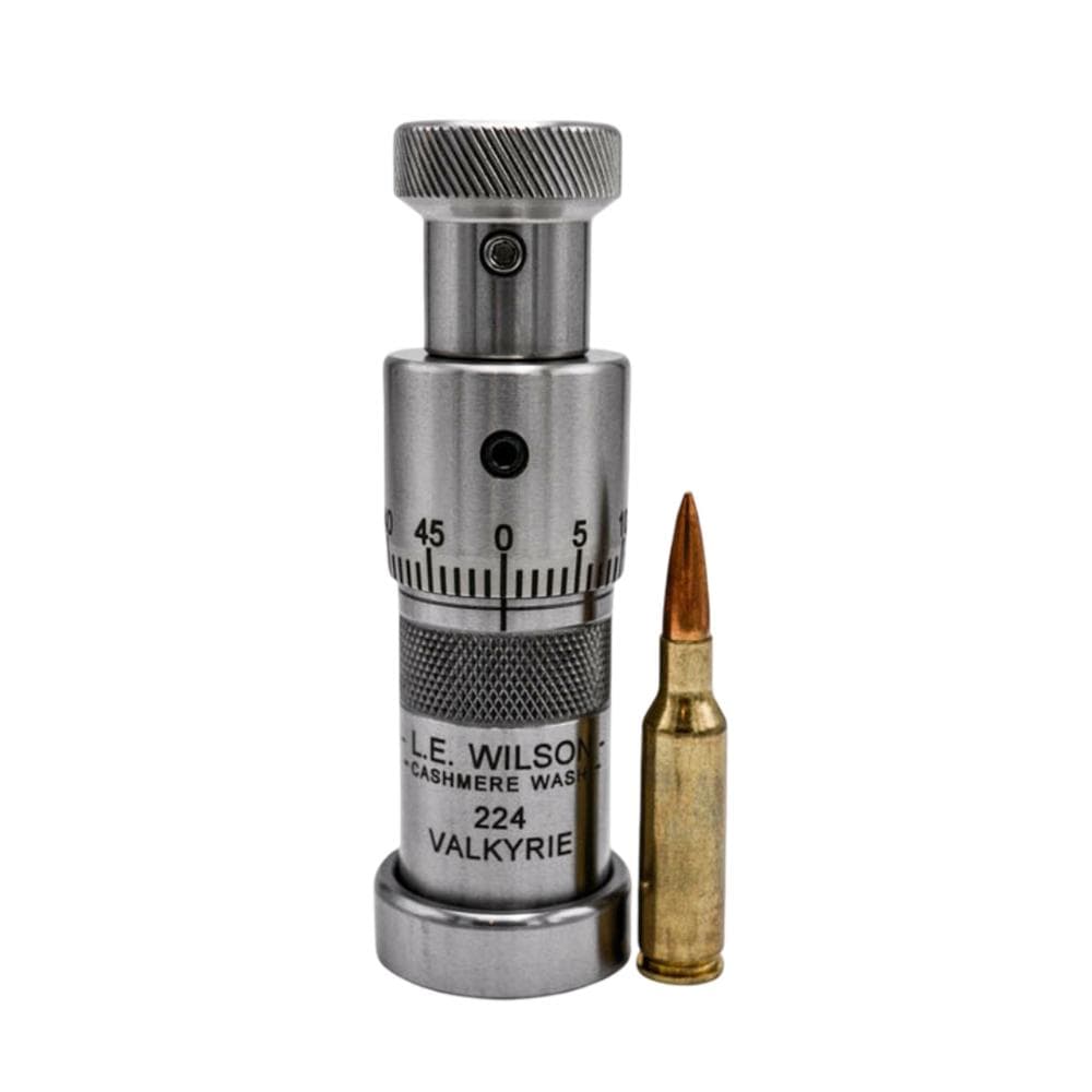 L.e. Wilson Stainless Steel Bullet Seater Die with Micrometer Adjustment 30-06