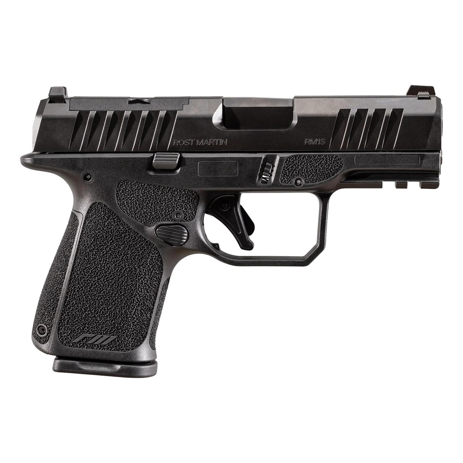 Rost Martin RM1S Handgun 9MM Luger 10RD (2) Magazines 3.6" Barrel Black Optic Ready CA