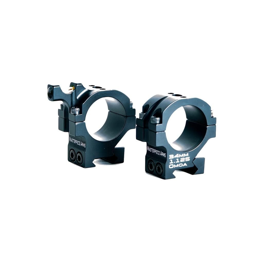 Masterpiece Arms BA Rings 35MM 1.25" Black