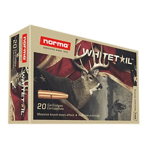 Norma Whitetail Rifle Ammunition 7.65X53 ARG 174GR PSP 20/Ct