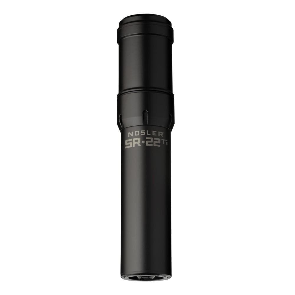 Nosler SR-22 Ti Suppressor 1/2X28 .22 LR 7.53" Black