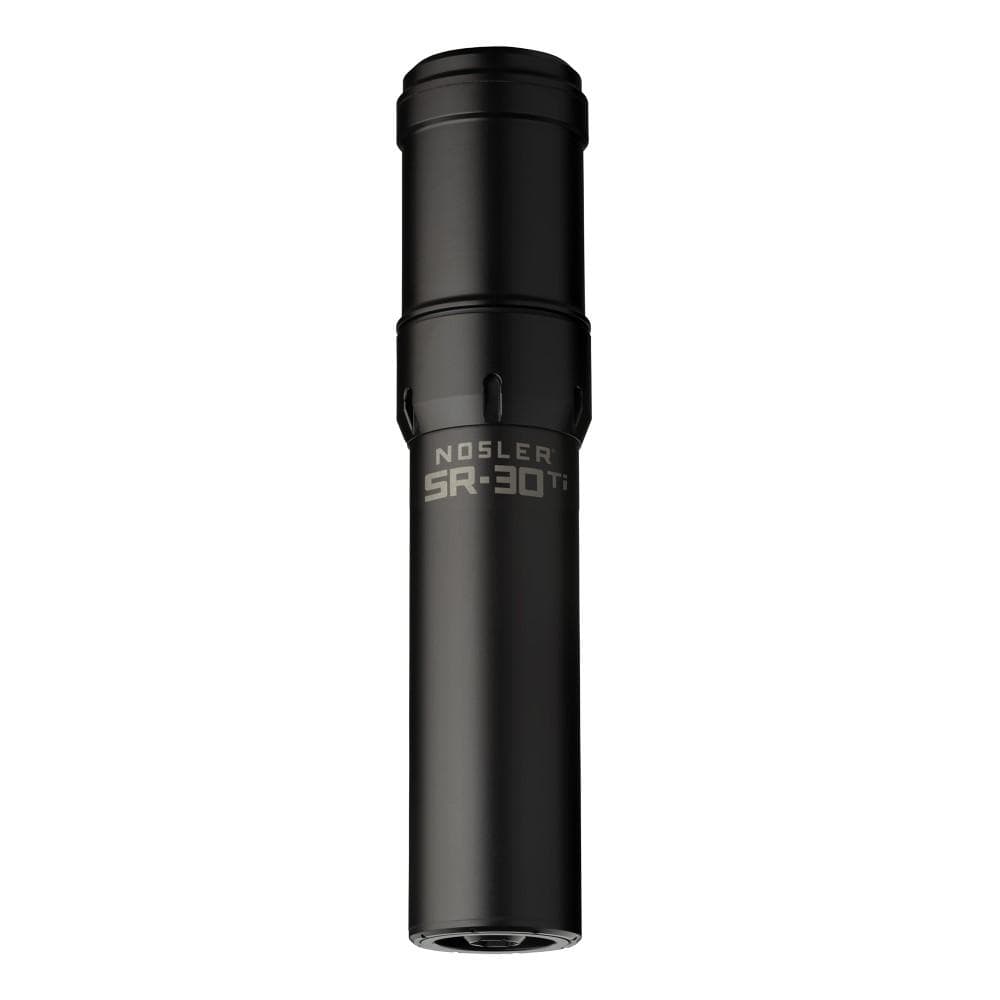 Nosler SR-30 Ti Suppressor 5/8X24 .30 Cal 7.96" Black