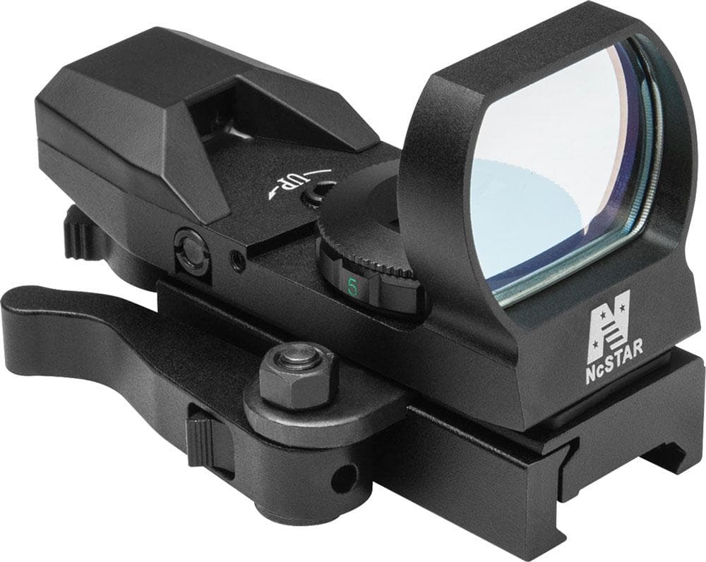 Ncstar Red Four Reticle Reflex - QR Mount - Black