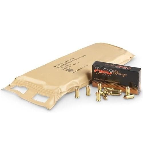 PMC Bronze Battle Pack .40 S&W Handgun Ammo - 165 Grain | FMJ-FP | 300RD Battle Pack