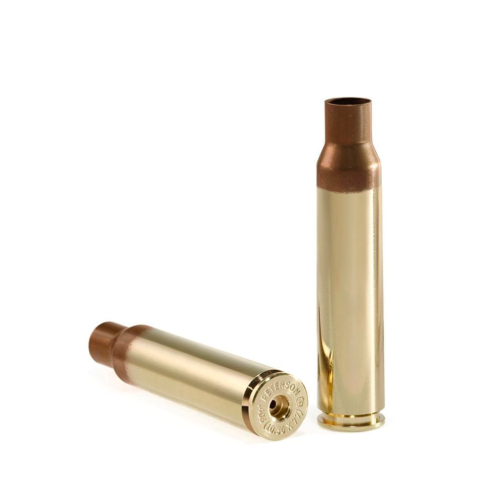 Peterson Unprimed Rifle Brass 408 Cheytac - 50/Ct