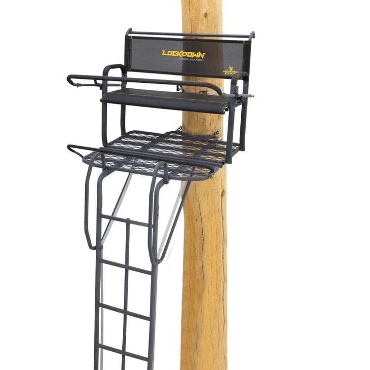 River's Edge Lockdown Ladder Treestand 2-Man 21 Ft