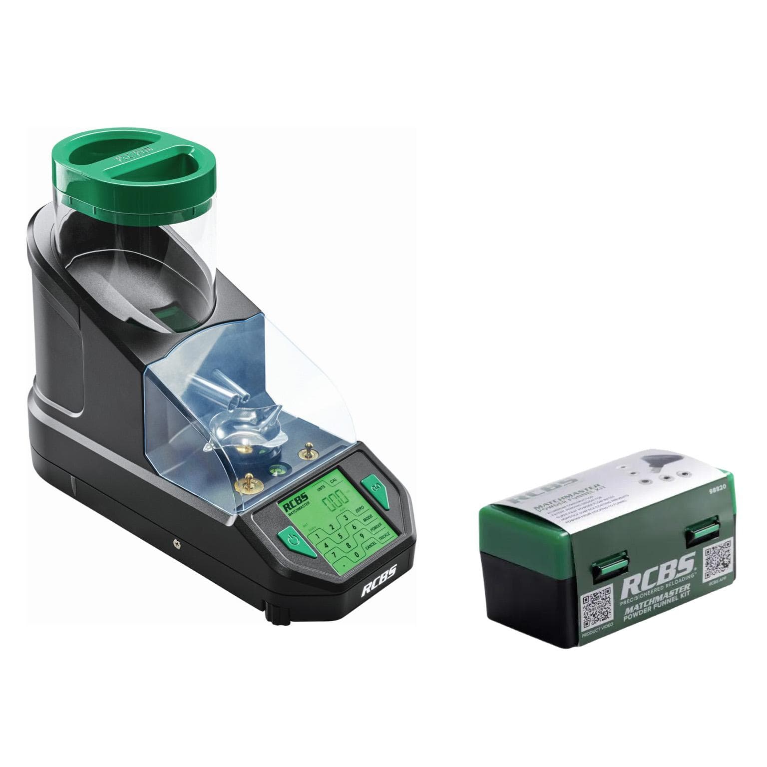 CSSI Exclusive RCBS Matchmaster Digital Powder Scale & Dispenser W/Free Match Master Funnel Set ($95 Value)