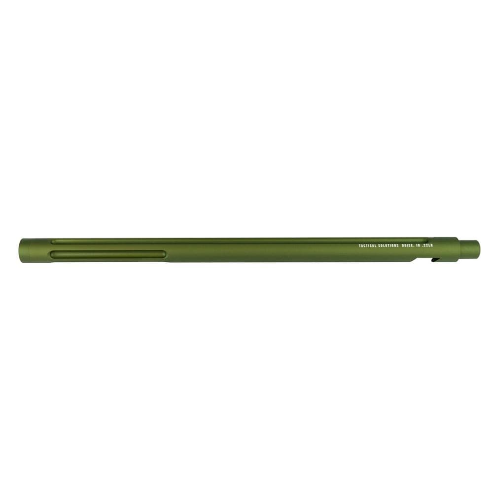 Tactical Solutions X-Ring Barrel for 10/22 Rifles 1/2X28 Threaded Matte OD Green