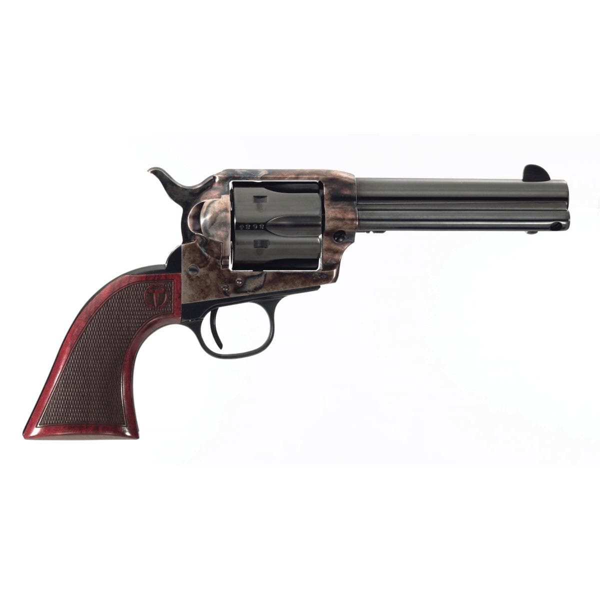 Taylors & Company Smoke Wagon Handgun .357 MAG/.38 Spl 6RD Capacity 4.75" Barrel Case Hardened Steel Frame