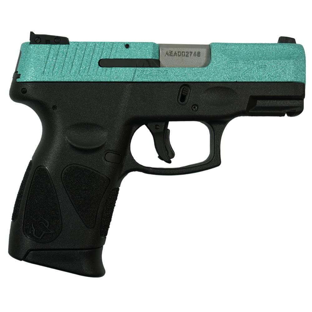 Taurus G2C "Robin's Egg Blue Glitter" Handgun 9MM Luger 12RD Magazines(2) 3.2" Barrel