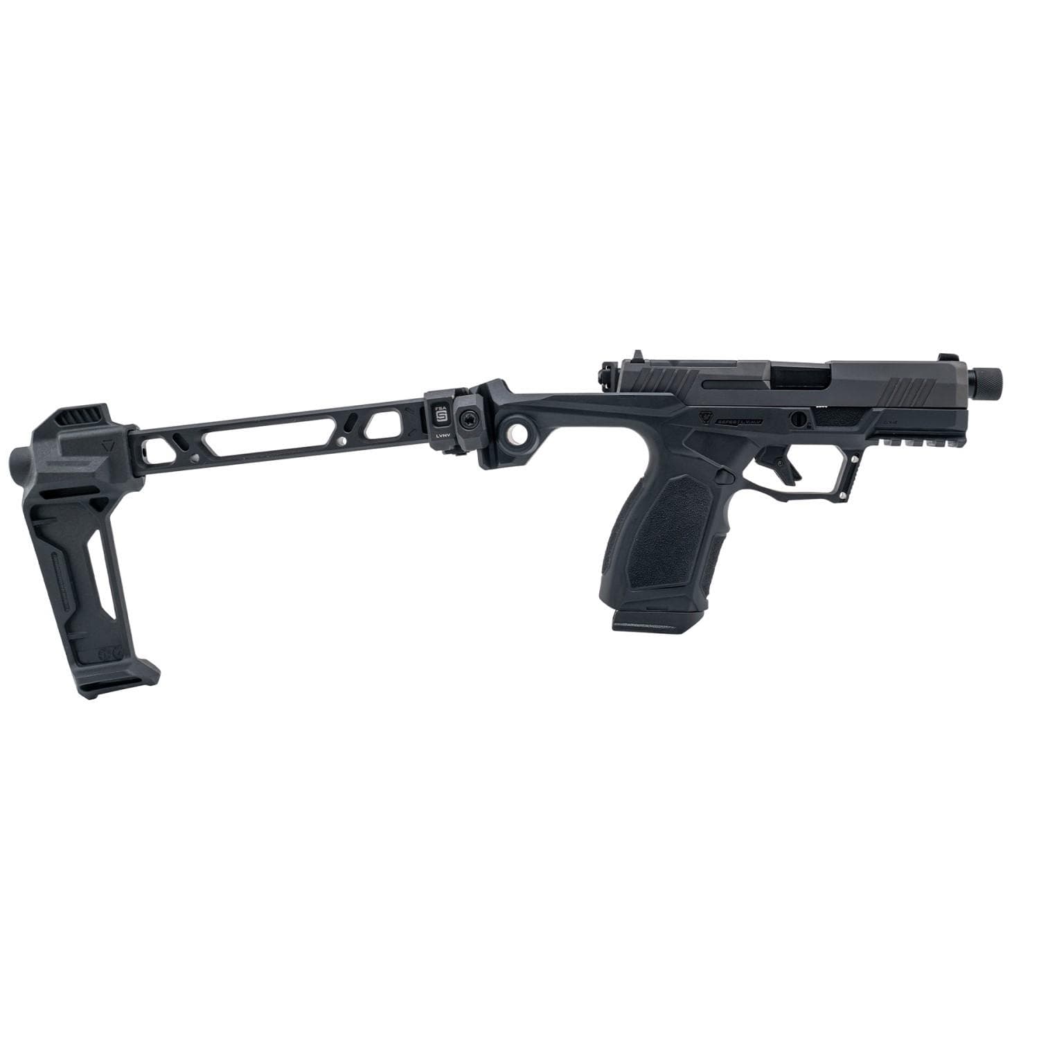 Taurus GX4 Strike Bravo Handgun 9MM Luger 15RD Magazines(2) 3.7" Threaded Barrel TORO SI Frame W/Brace