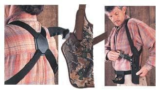Uncle Mike's Sidekick Vertical Shoulder Holsters 2-3" Sm.&med. Dble Actn Rev - RH