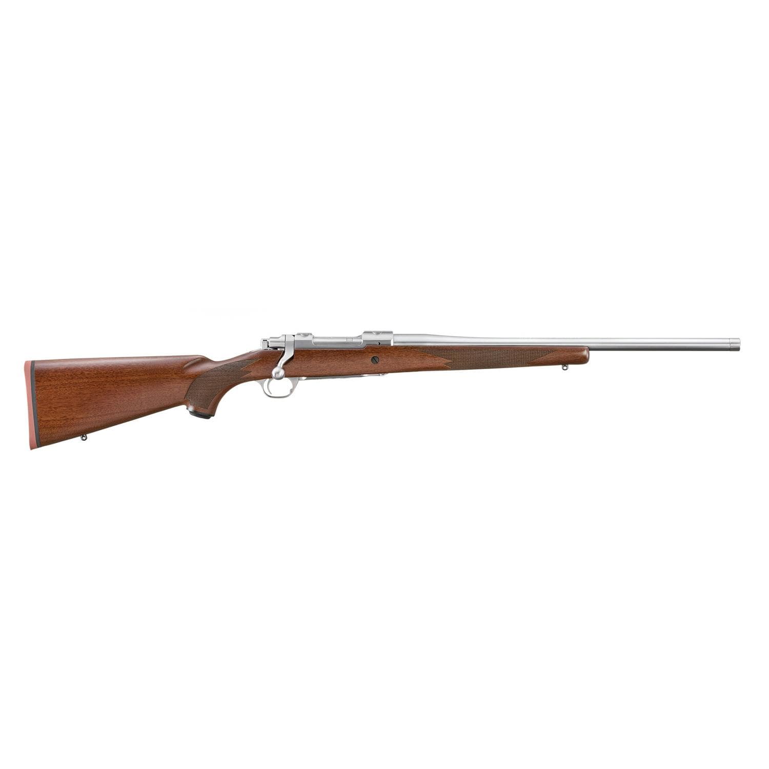 Ruger 250TH Anniversary Hawkeye Rifle 308WIN 4RD Capacity 20" Threaded Barrel Stainless Walnut Stock
