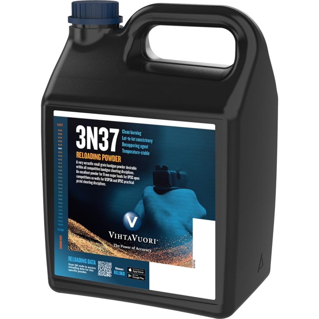 Vihtavuori 3N37 Handgun Powder - 4LBS