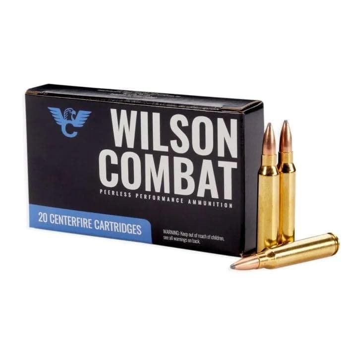 Wilson Combat Sierra SBT Rifle Ammunition .223 Rem 65GR SP 2730 FPS 20/Ct