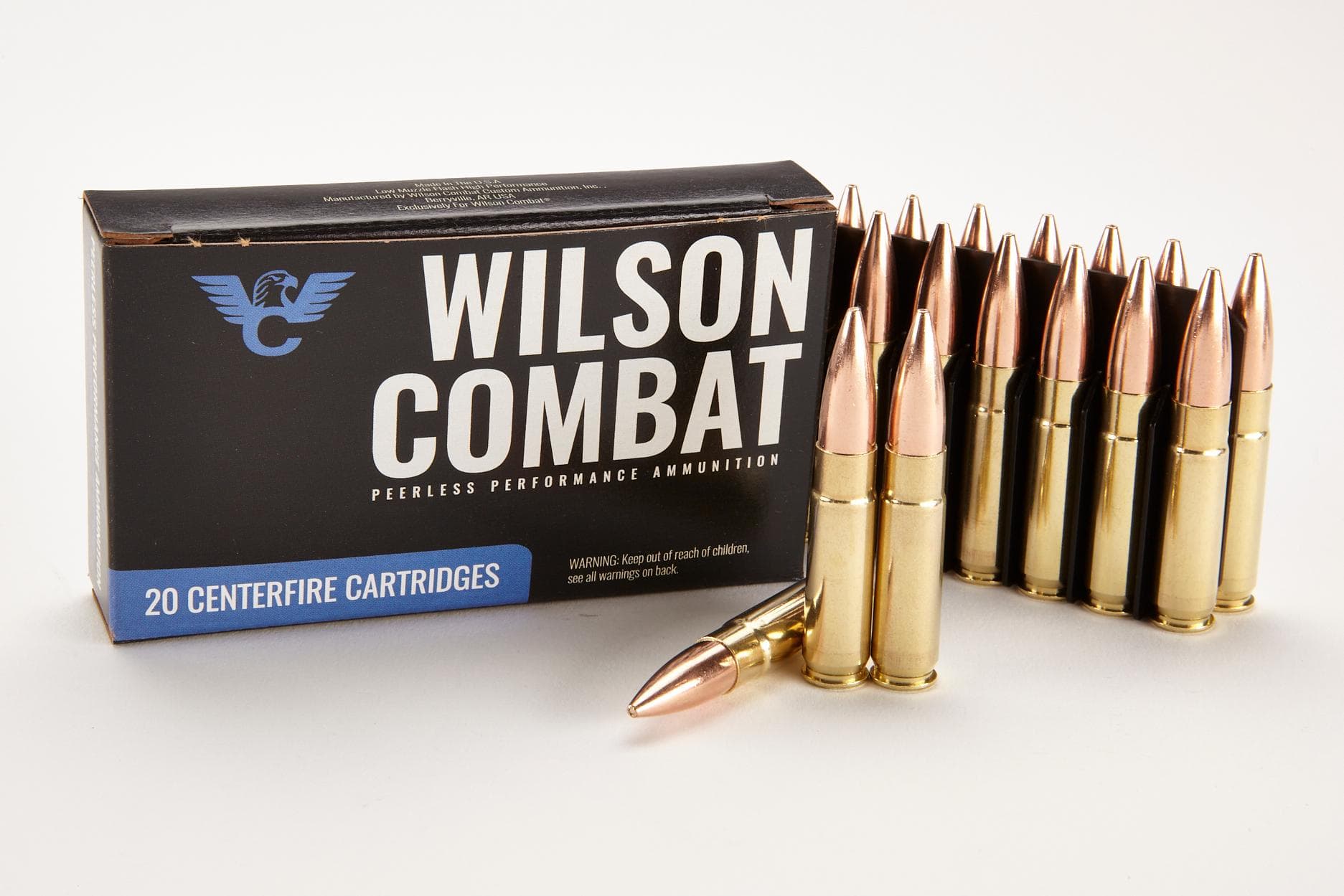 Wilson Combat Rifle Ammunition 300 Blackout | 220GR Sierra HPBT 1025 FPS 20/Ct