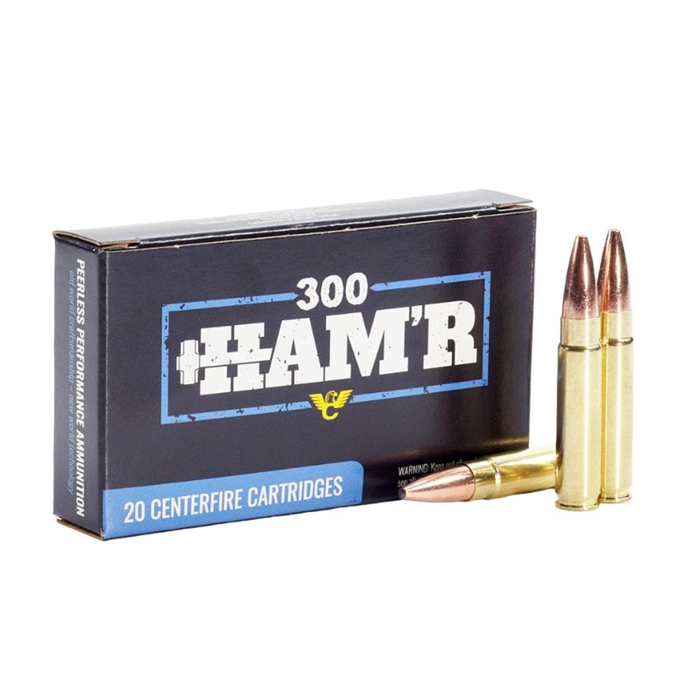 Wilson Combat Ammunition 300 HAM R | 135GR Speer Ham'r Bonded 2450 FPS - 18 in Barrel | 20/Ct