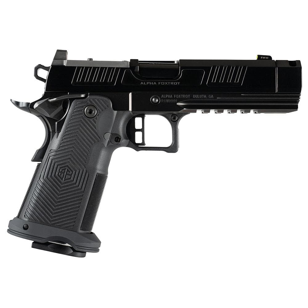 Alpha Foxtrot AF1911 Romulus or Handgun 9MM Luger 20RD Magazines (2) 3.5" Threaded Barrel Black