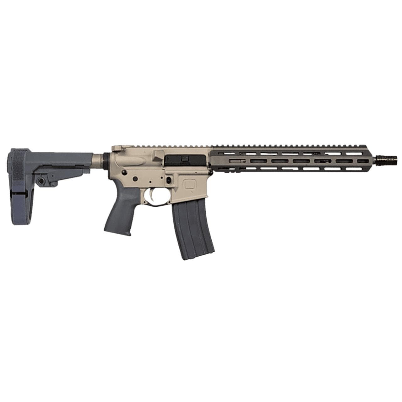 Q Sugar Weasel Pistol W/SBA3 Brace 5.56MM 30RD Magazine 13" Barrel
