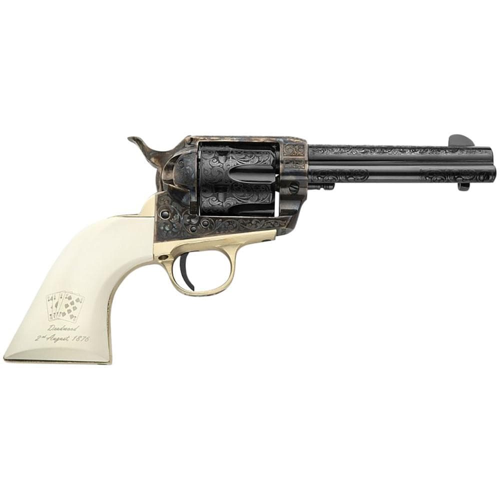 Pietta Great Western II Dead Man's Hand Handgun .357 MAG 6RD Capacity 4.75" Barrel Aces and Eights Grip