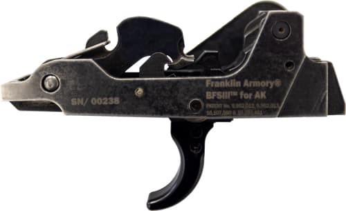 Franklin Armory Bfsiii AK-C1 Binary Firing System III Trigger - for Most AK Platforms | Curved Trigger