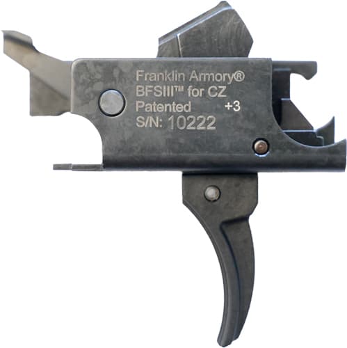Franklin Armory Bfsiii CZ-C1 Binary Firing System III Trigger - for CZ Scorpion | Curved Trigger | Scorpion 3+ Compatible