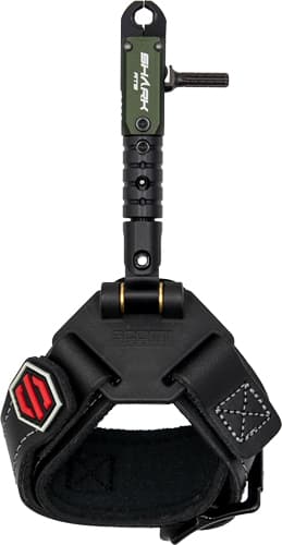Scott Release Shark RTS Double - JAW Black Leather Buckle