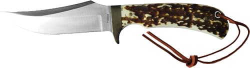 Uncle Henry Knife Staglon 4" - Caper W/Leather Sheath
