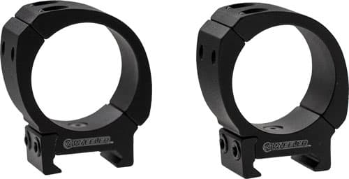 Wheeler Sporter Bi-Weaver Style Pic Rings 1" Medium Black