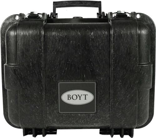Boyt H15 Compact Double Handgun/Accessory Hard Case Black