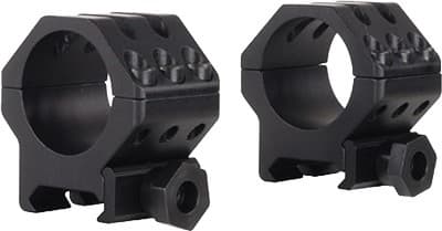 Weaver 6-Hole Aluminum Scope Rings 1" Medium Matte