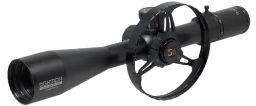 Sightron Scope S6 10-60X56 - 34MM W/Wheel SNAP Focus MOA-2