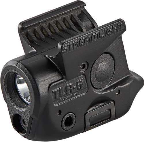 Streamlight TLR-6 Rail-Mounted Tactical Light with Integrated Red Aiming Laser - SIG Sauer P365