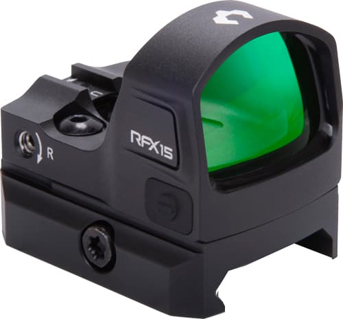 Viridian RFX15 1X17 Micro Green Dot Reflex Sight - Shield Mounting Pattern Instant-ON