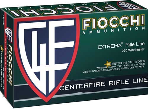 Fiocchi Hyperformance Hunt Rifle Ammunition .270 Win 150 Gr SST 2860 FPS 20/Ct