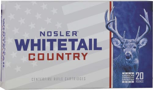 Nosler Whitetail Country Rifle Ammunition 30-30 Win 150GR SP 2390 FPS 20/Ct
