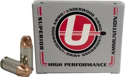 Underwood Xtreme Penetrator Handgun Ammunition .380 ACP 90GR Solid 1100 FPS 20/Ct